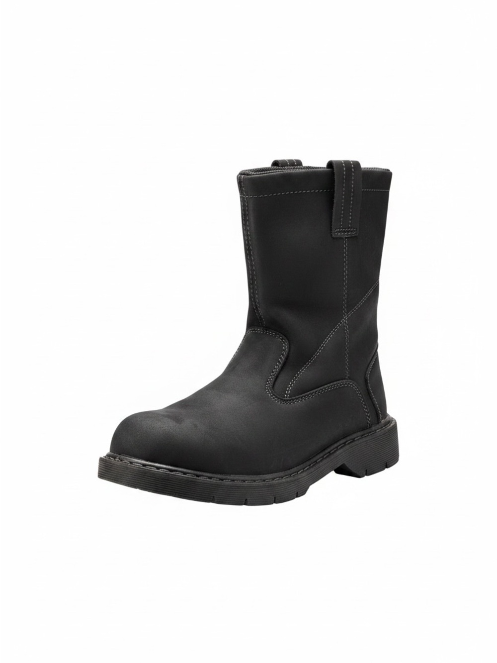 Herman Survivor Steel-Toe Black Chelsea Work Boot Theo Enduropro New 8.5
